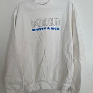 NEW SPORTY & RICH SWEATSHIRT